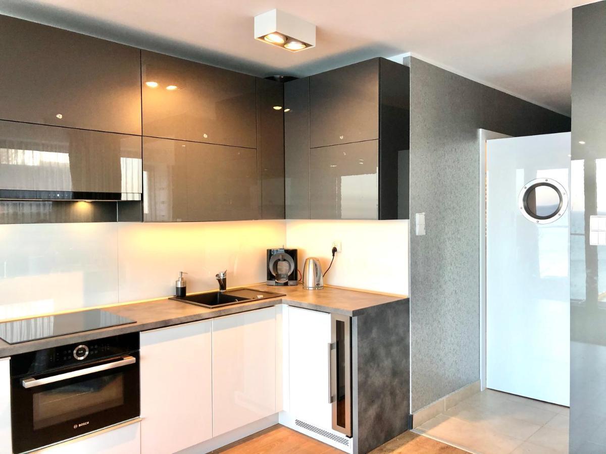 אוסטרוני מורסקי Na Klifie - Apartamenty Komfort, Widok Na Morze, Parking מראה חיצוני תמונה