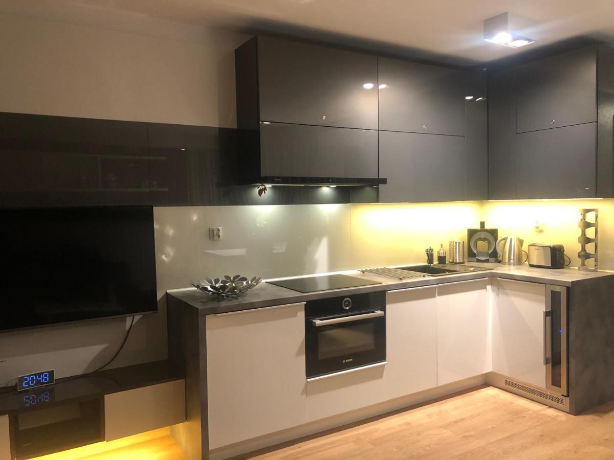 אוסטרוני מורסקי Na Klifie - Apartamenty Komfort, Widok Na Morze, Parking מראה חיצוני תמונה