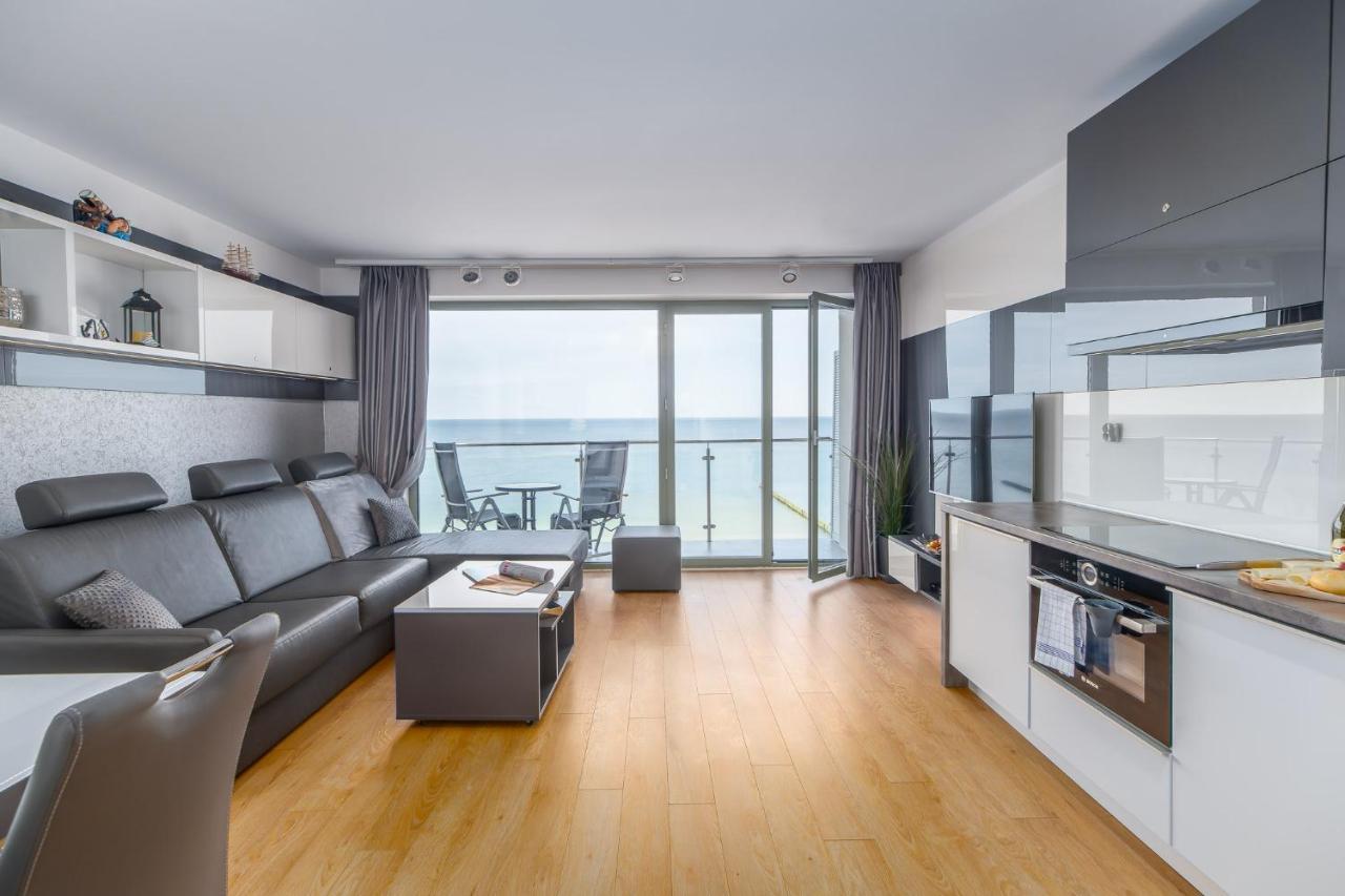 אוסטרוני מורסקי Na Klifie - Apartamenty Komfort, Widok Na Morze, Parking מראה חיצוני תמונה