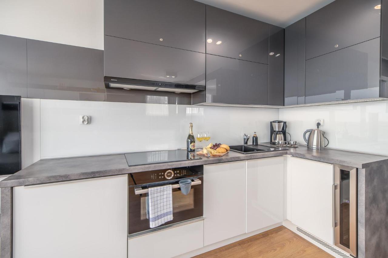 אוסטרוני מורסקי Na Klifie - Apartamenty Komfort, Widok Na Morze, Parking מראה חיצוני תמונה