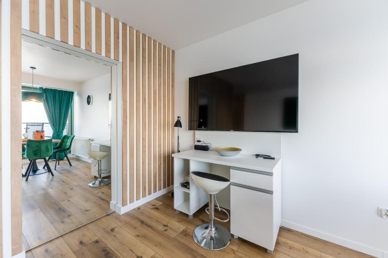 אוסטרוני מורסקי Na Klifie - Apartamenty Komfort, Widok Na Morze, Parking מראה חיצוני תמונה