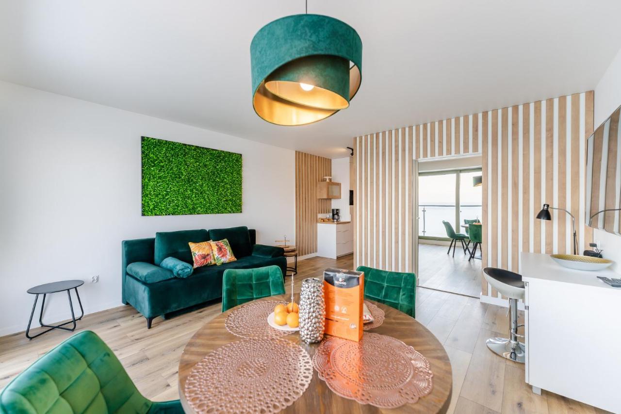 אוסטרוני מורסקי Na Klifie - Apartamenty Komfort, Widok Na Morze, Parking מראה חיצוני תמונה